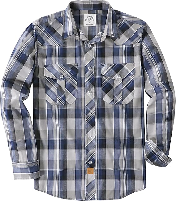 Essentials Men's Long-Sleeve Flannel Shirt